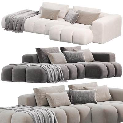 SHAMARA现代多人沙发 转角沙发-D129